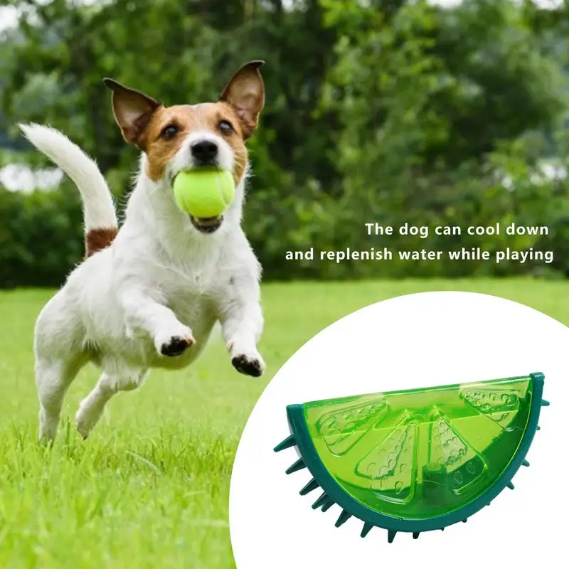 Puppy Chewing Toy Durable Teether With Fruit Shape Design Freezable Dog Chew Toy Training Tools For Collie Poodle Labrador