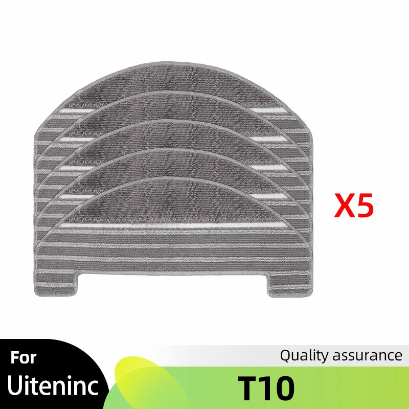 

Сменные детали для робота-пылесоса Ultenic T10, самопустая основная и боковая щетки, фильтр НЕРА, тряпичная швабра, мешок для пыли