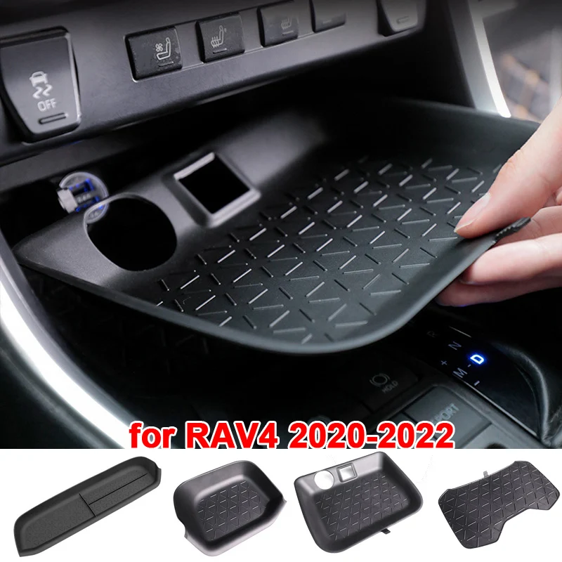 

Центральная консоль для хранения Toyato RAV4, органайзер для карт, телефона, держатель для напитков, аксессуары для интерьера, главный водитель, коробка для хранения, коврик