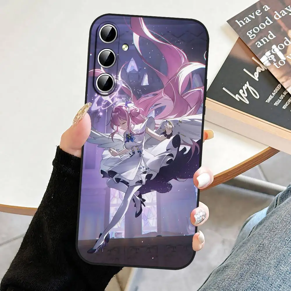 Фото Чехол для телефона Cartoon M-Misono M-Mika, тонкий, ударопрочный, для Samsung S24/S25/S22/S30/Note20/Lite/Ultra/5G/Plus/FE №3
