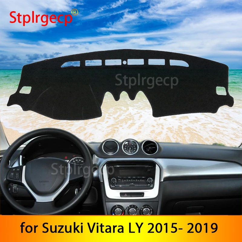 

for Suzuki Vitara LY 2015 2016 2017 2018 2019 Anti-Slip Mat Dashboard Cover Pad Sunshade Dashmat Car Accessories Styling Covers