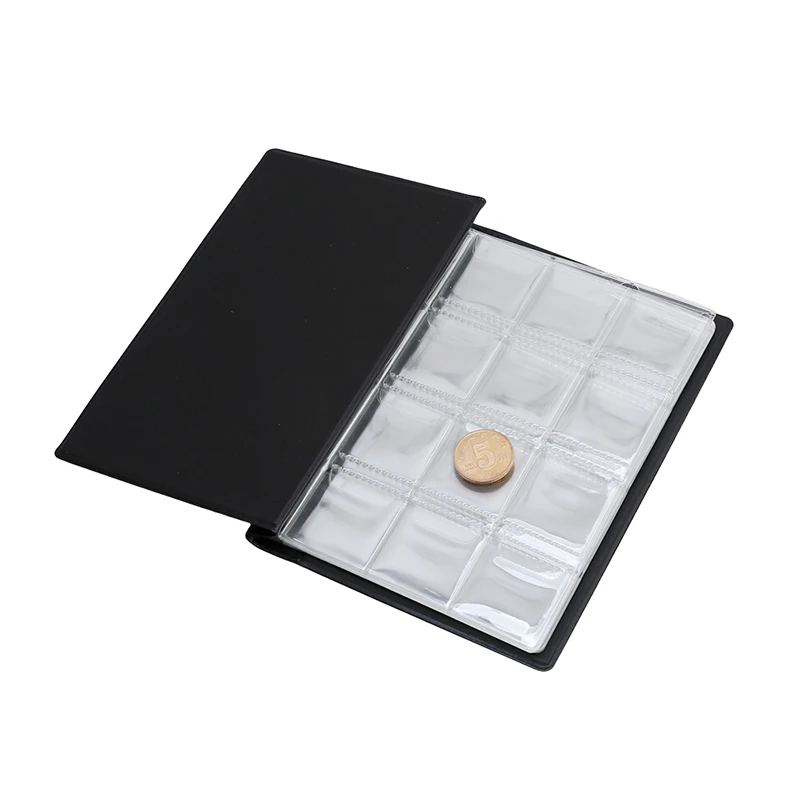 

Collecting Money Organizer 120 Pockets Coins Collection Album Book for Collector Coin Holder Albums Mini Penny Coin Storage Bag