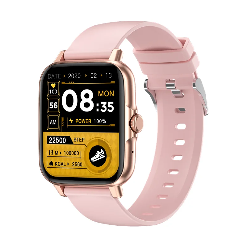 

GT50 Bluetooth Call Custom Dial Smart Watches Women Sport Fitness Men Smartwatch Heart Rate Blood Pressure Monitor Tracker