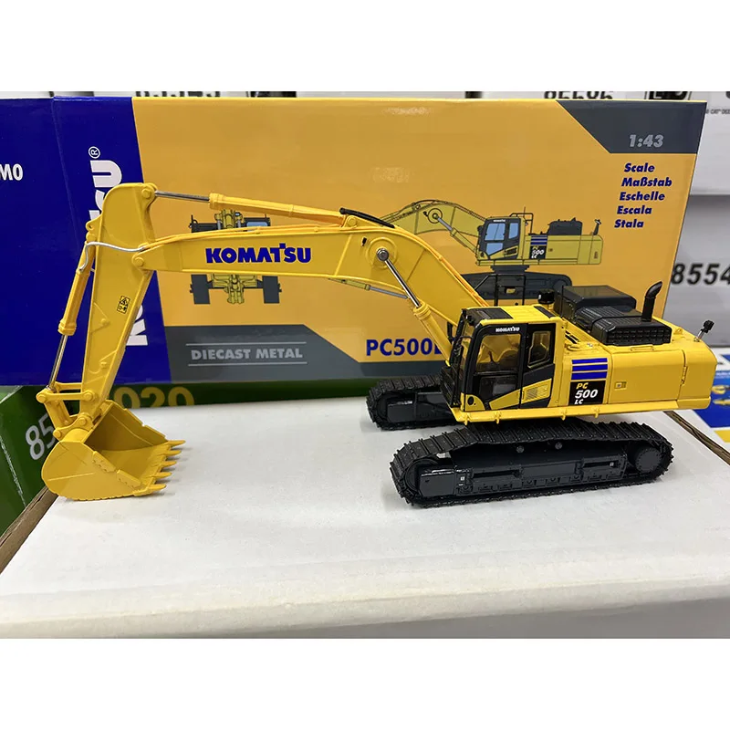 Новинка 1/43 экскаватор Komatsu Pc500lc-10m0 Игрушечная модель масштаба 2021 литый сплав Hitachi