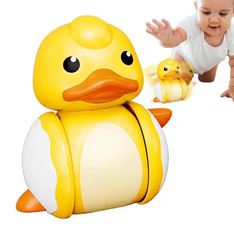 

Yellow Duck Toy Duck Bathtub Toy Slide Toy And Push Toy Animal Toy Early Education Puzzle And Tumblers Toy For Children's Day