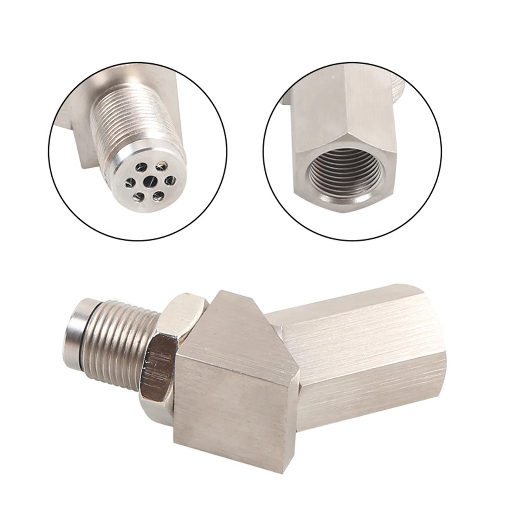 

Датчик под углом кислорода 45-градусный фотоадаптер универсальная каталитическая распорка Автомобильная Запасная лампа