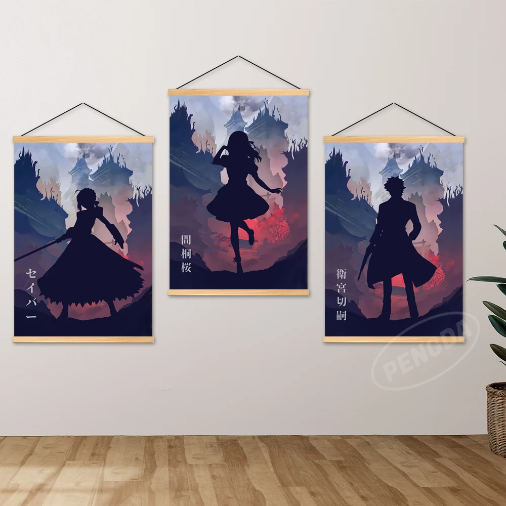 Настенная Картина на холсте с изображением судьбы и ночи роскошная подвесная