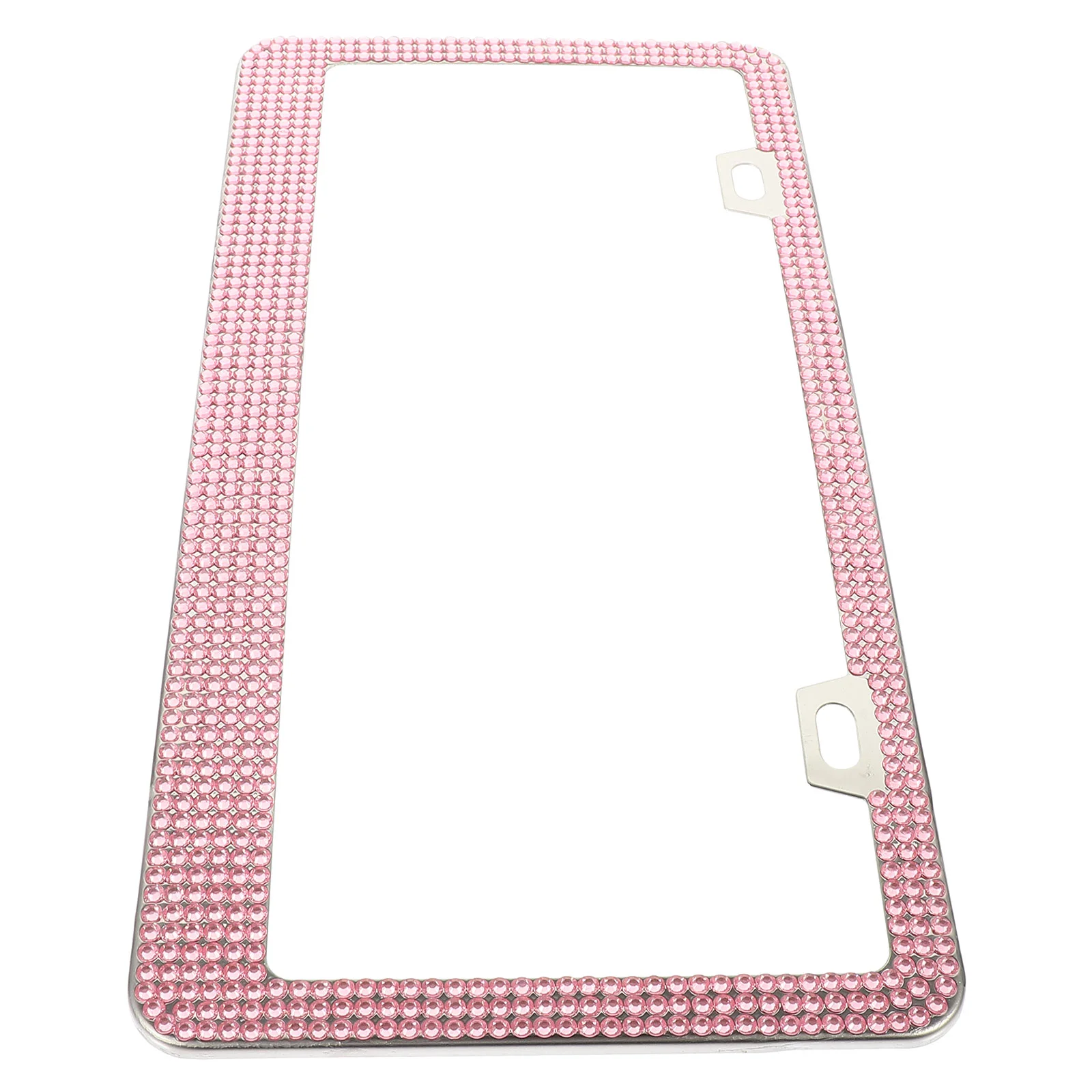 

License Plate Frame Car Cover American Frames Mold Bling Holder Auto Vehicle Motorcycle Metal Rhinestone Glitter Shield Style