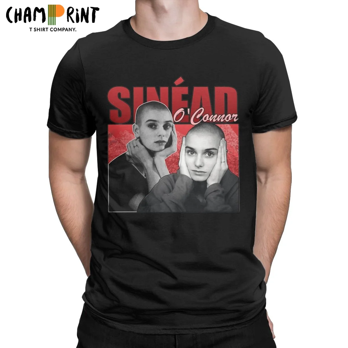 

Sinead Oconnor T Shirt for Men Cotton Funny T-Shirt Round Collar Vintage Inspired 90s 80s Tees Short Sleeve Tops Big Size