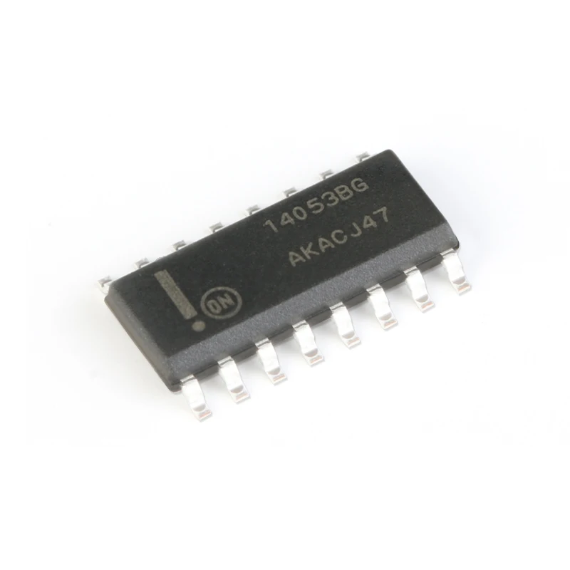 10PCS/Pack New Original MC14053BDR2G SOIC-16 three-way 2-channel analog multiplexer chip