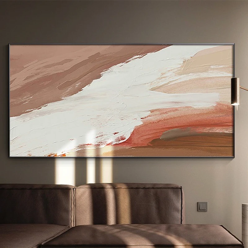 

High Quality Handmade Abstract Oil Painting Texture On Canvas Living Room Restaurant Hotel Home Decor Wall Art Mural Frameless