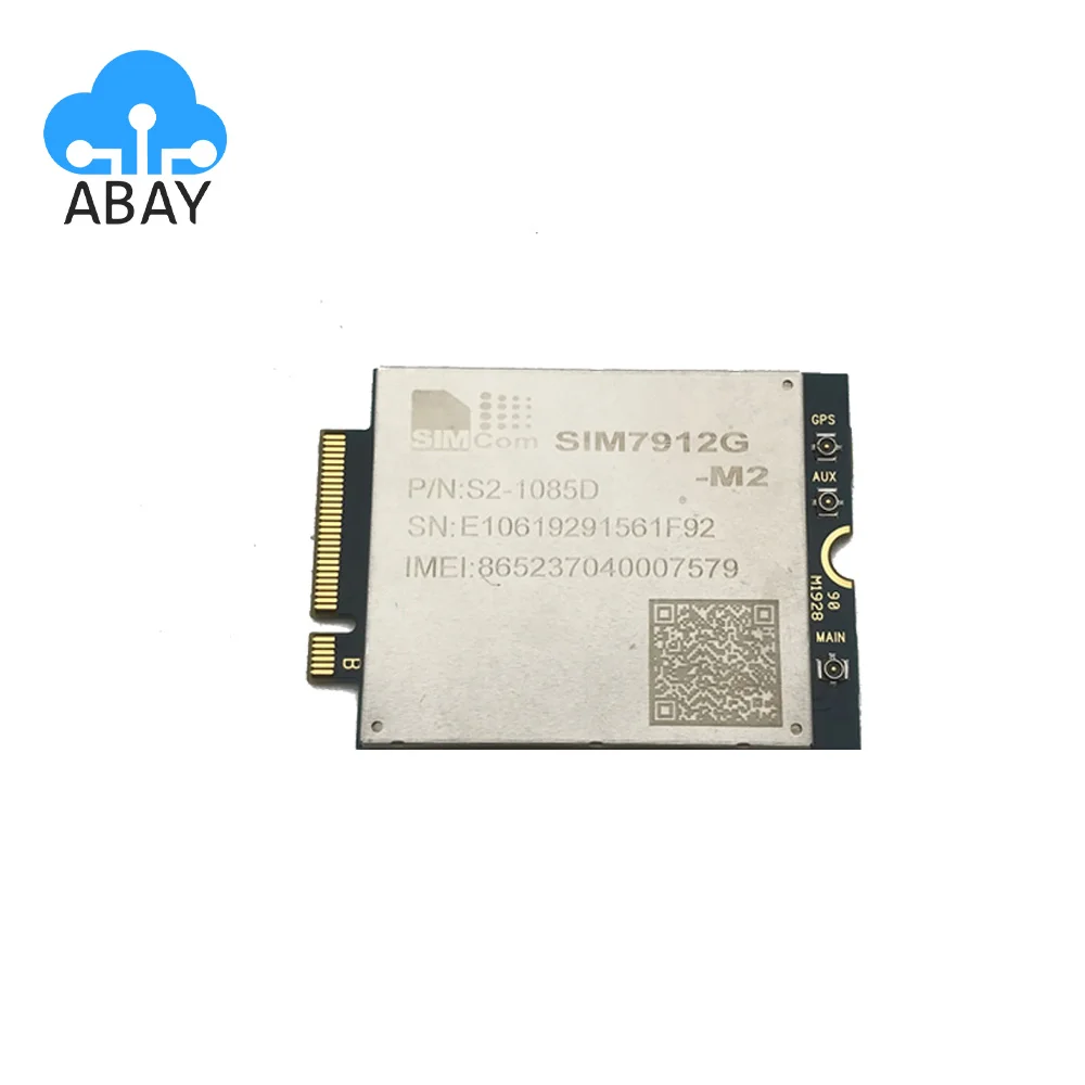 

SIMCOM SIM7912G SIM7912G-M2 CAT12 M.2 4G LTE 600M Module Compatible With SIM7500/SIM7600/SIM7912 Series Modules