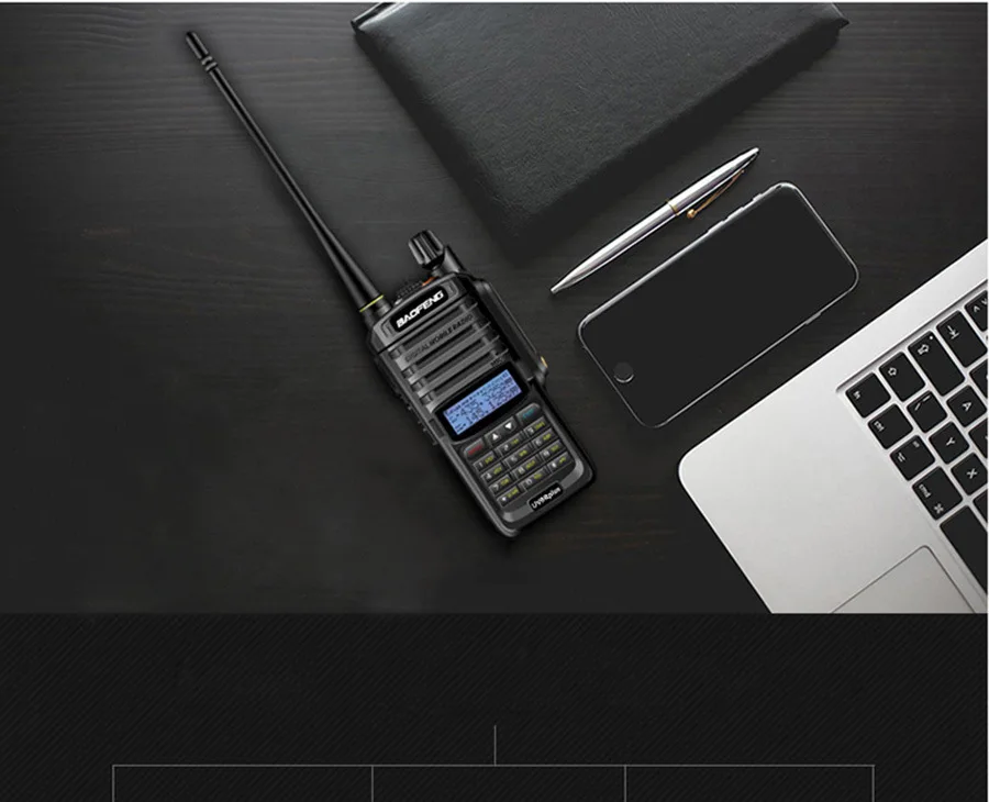 Baofeng UV-9R PLUS Waterproof Walkie-talkie 20W High-power UV Dual-segment Outdoor Go on Road Trip Handheld Phone
