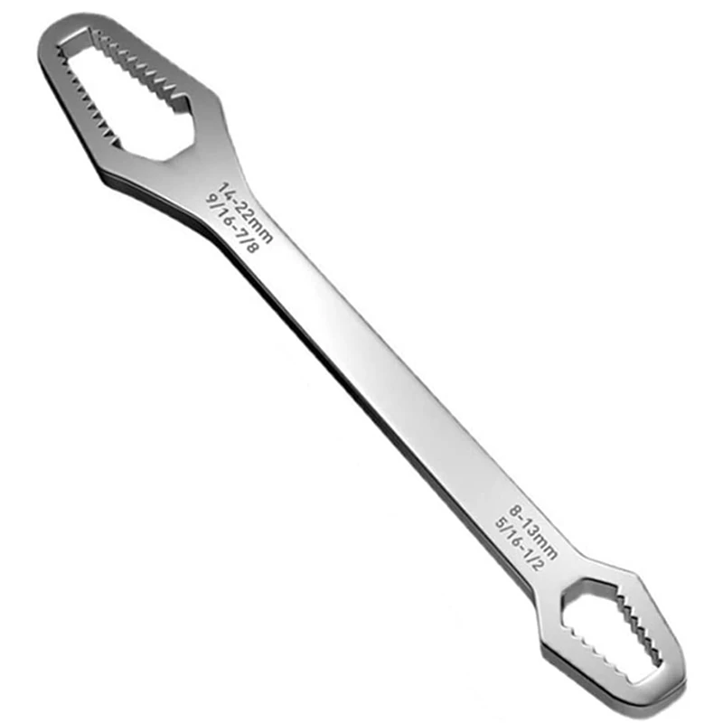 

Ключ двусторонний самозатягивающийся, 8-22 мм, 1 шт.