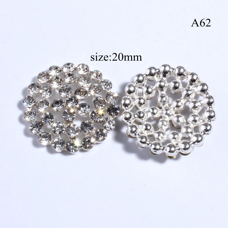Модные круглые пуговицы для волос блестящие яркие аксессуары свадьбы с