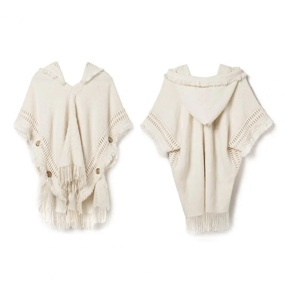 Шаль в этническом стиле ретро имитация кашемира свитер шаль с кисточками и