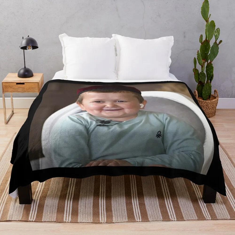 

Hasbulla Magomedov #4 Throw Blanket Dorm Room Essentials Blankets For Bed