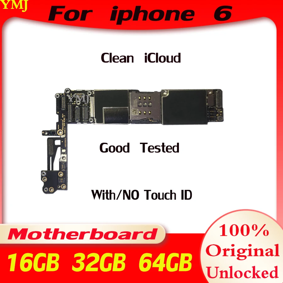 

Материнская плата для iPhone 6, 4,7 дюйма, 16-64-100% ГБ