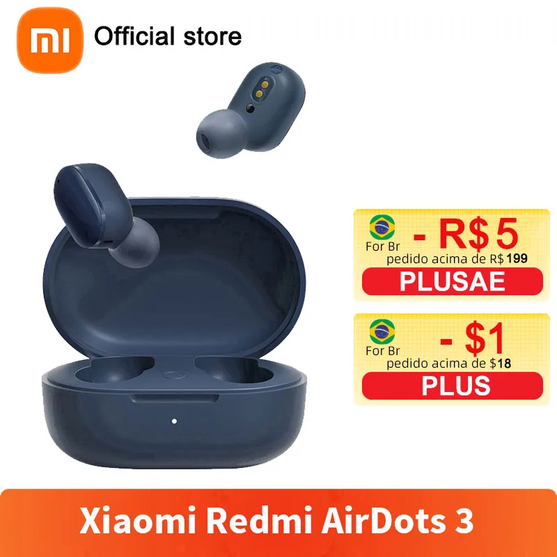 

Оригинальные наушники Xiaomi Redmi AirDots 3, гибридный вокализм, Беспроводная Bluetooth 5,2 Mi, настоящая беспроводная гарнитура, CD-уровень, качество звука