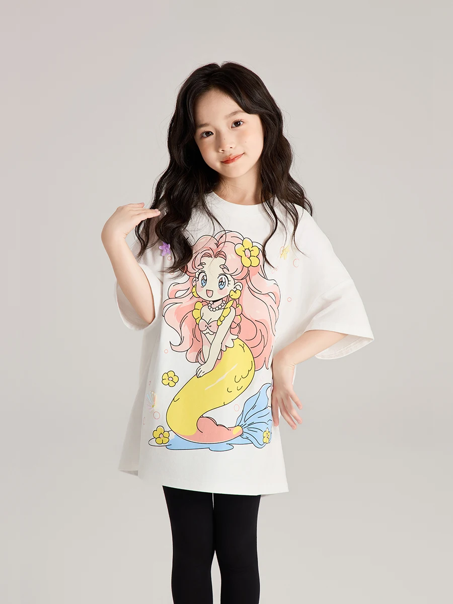 Детская Футболка С Мультяшным Принтом Летний Топ Для Мальчиков И Девочек