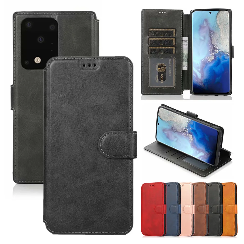 

Flip Case for Samsung Galaxy S22 S21 S20 S10 S9 A51 A71 A50 A70 A12 A32 A52 A72 FE Ultra Plus Leather Wallet Phone Bags Cover