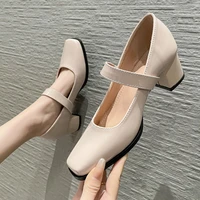 fashion crystal buckle sandal women shoes flat heel pointed toe slingback shoes slip on mules green dress shoes 6cm high heel