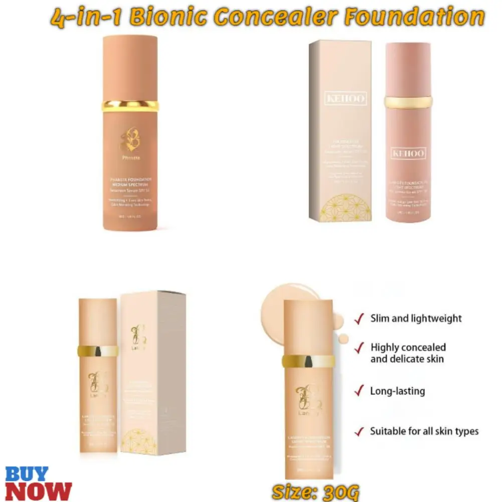 Новый высококачественный консилер-основа для макияжа 4 в 1 SPF 50 + бионический