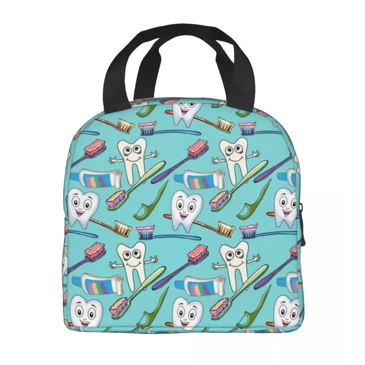 Милые зубы зубная паста портативные коробки для завтрака женщин и мужчин