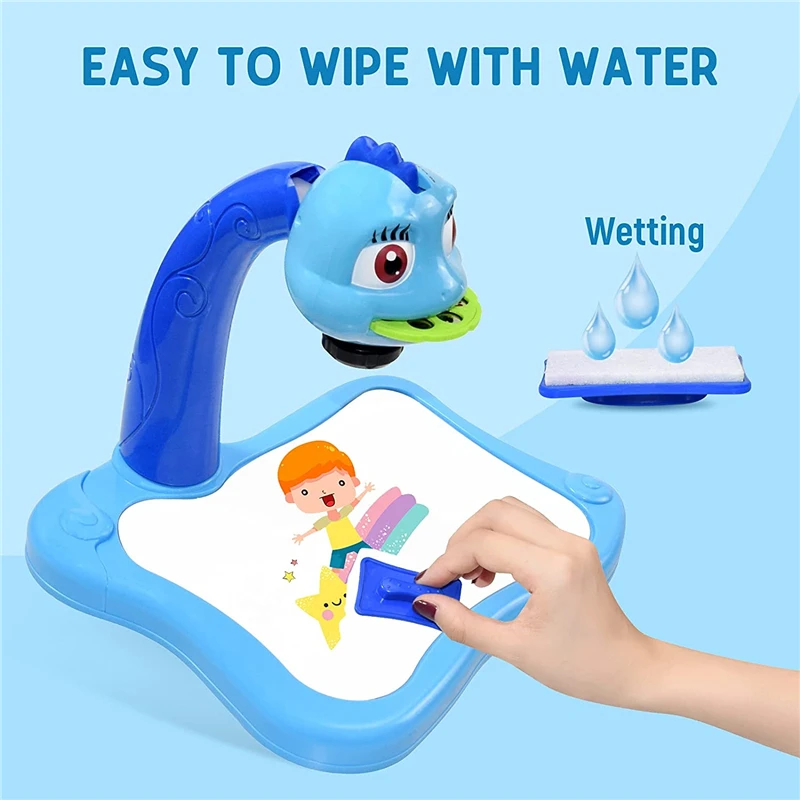 Toy girl projector art drawing table toys children painting board craft education learn 2022 new paint tools |