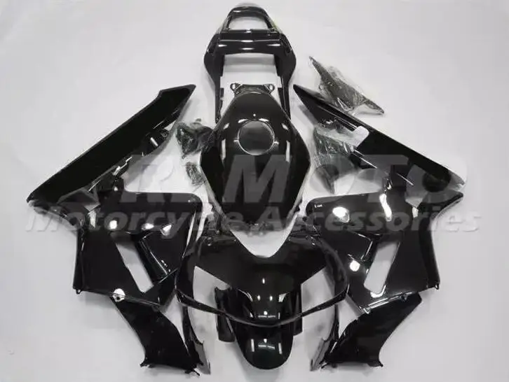 

Новый комплект обтекателей для мотоцикла ABS Подходит для HONDA CBR600RR F5 2003 2004 03 04 черный комплект кузова