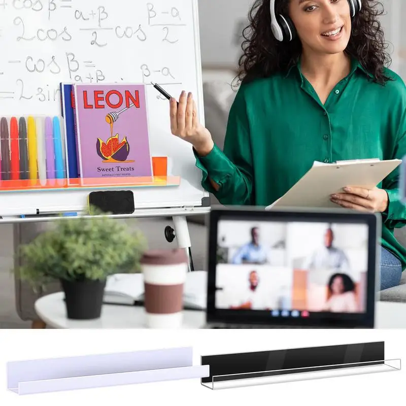 

Magnetic Bookshelf Magnetic Spice Rack Shelf Organizer Large Capacity Magnetic Book Holder Refrigerator Storage Rack Accessories