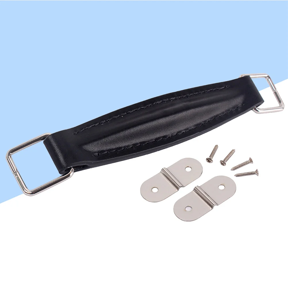 

Guitar Speaker PU Handle Vintage Style Guitar Amplifier Strap for Guitar (Black)