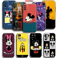 mickey minnie mouse piuto phone case for xiaomi redmi 9t for redmi 9t case back soft carcasa coque silicone cover