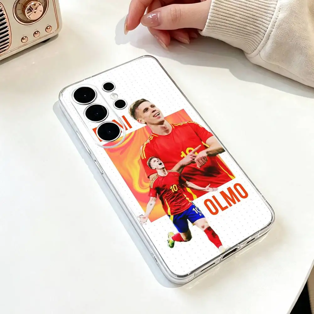 Фото Чехол для телефона D-Dani O-Olmo-Football-Sport для Samsung S25, S24, S21, S22, S23, S30, Ultra, S20, Plus, FE, прозрачный №3