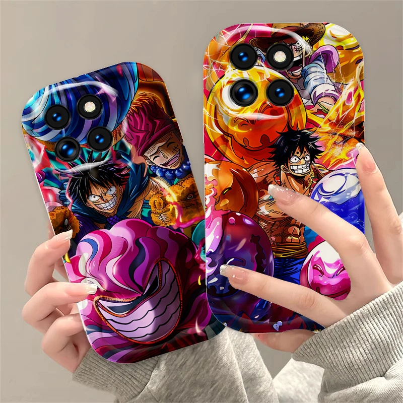 Мультяшный чехол O-ne P-ieces для Xiaomi Mi 14 12 12T 11 Lite Poco M6 X6 X5 X4 X3 Pro