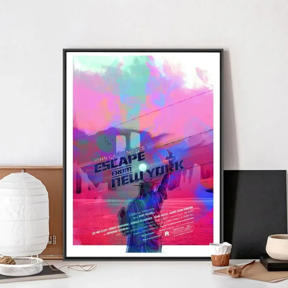 Классический Постер Из Фильма escape From New York Винтажный Настенный Художественный