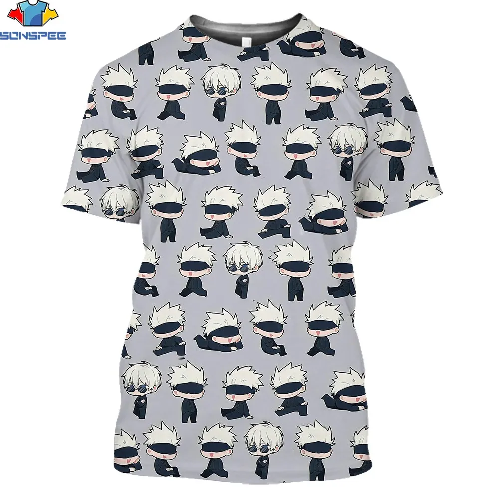 

Мужская популярная футболка SONSPEE с 3D рисунком, летняя повседневная Вечерние лка в стиле Харадзюку для пары