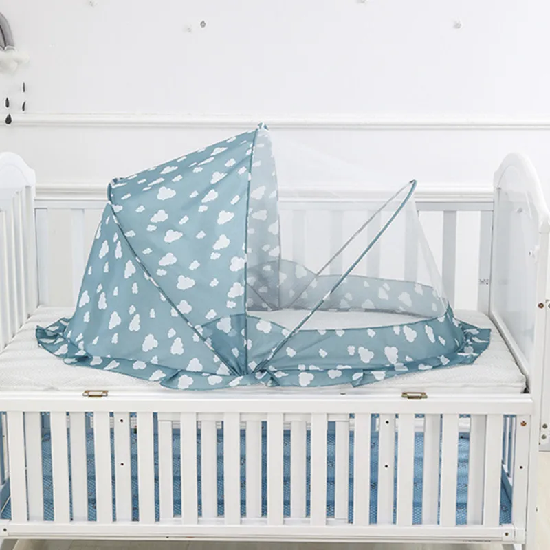 Portable Baby Cribs Kids Room Multifunctional Beds Furniture Accessories Folding Cots Screen Travel Children's Tent Mosquito Net