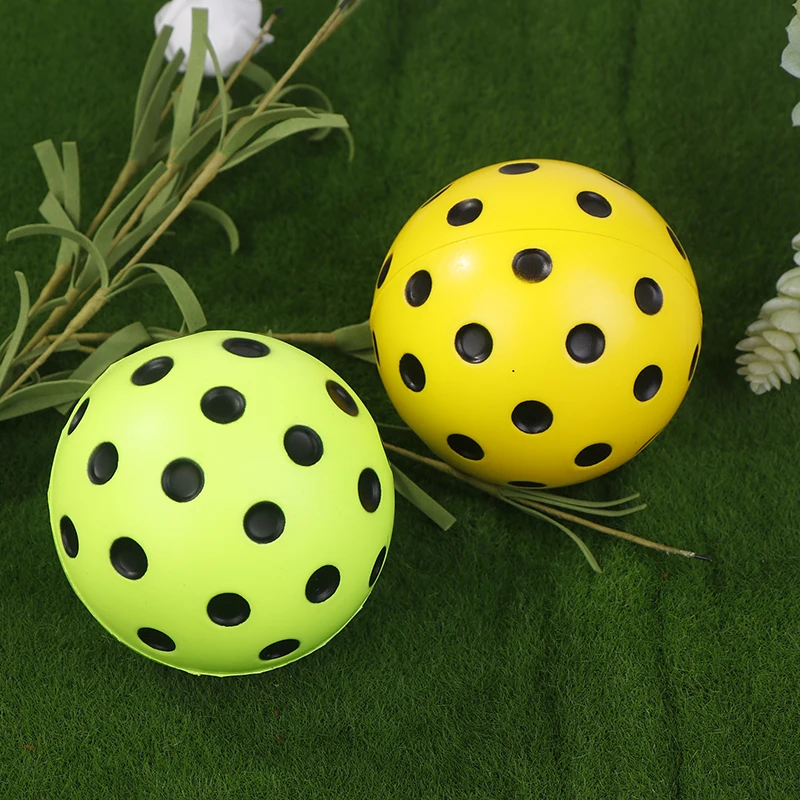 Прочные домашние мячи для пиклбола 74 мм тренировочный мяч весла мягкий бесшумный