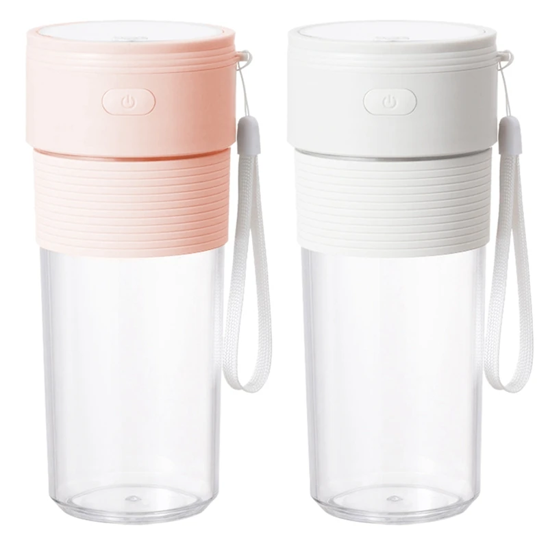 

Portable Blender Smoothies Fruit Juicer 300Ml With Rechargeable USB For Home Office Sports Travel Outdoors