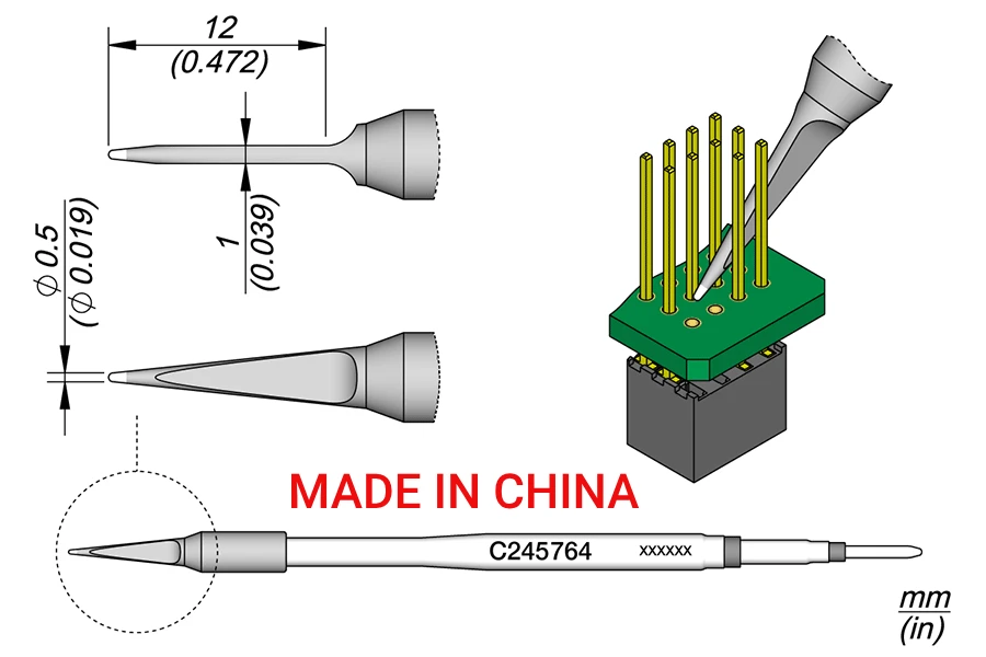

Сварочные наконечники YUANPIN C245