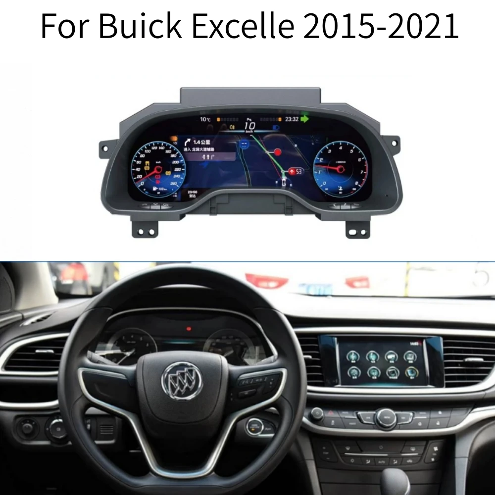 Фото ЖК-экран для Buick Excelle/Regal/Envision/Verano/LaCrosse, Opel Astra/Insignia, цифровая приборная панель спидометра автомобиля. №3