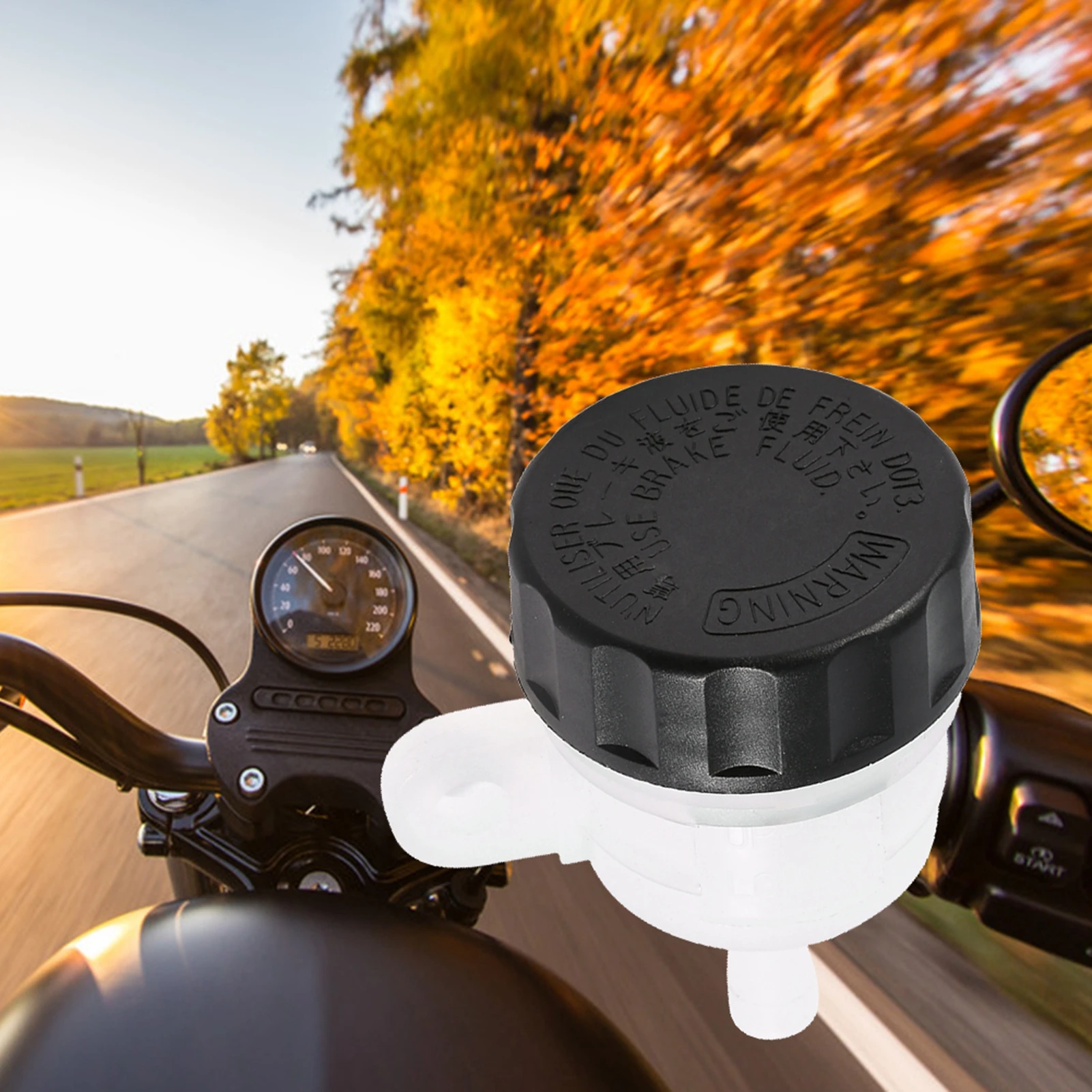 Бак для заднего тормозного цилиндра мотоцикла