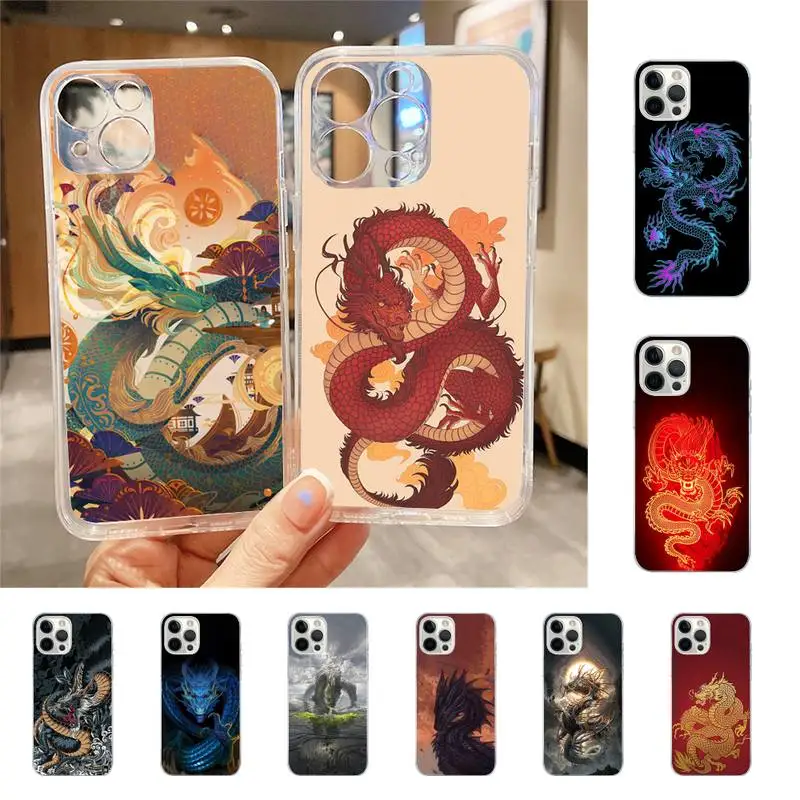 

Chinese Dragon Phone Case For Iphone 7 8 Plus X Xr Xs 11 12 13 Se2020 Mini Mobile Iphones 14 Pro Max Case