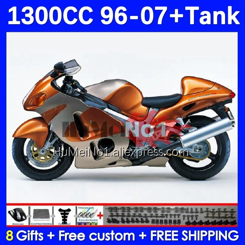 

Body For SUZUKI Hayabusa GSXR-1300 GSXR 1300 CC 1300CC 27No.314 orange blk GSXR1300 96 97 98 99 00 01 02 03 04 05 06 07 Fairing