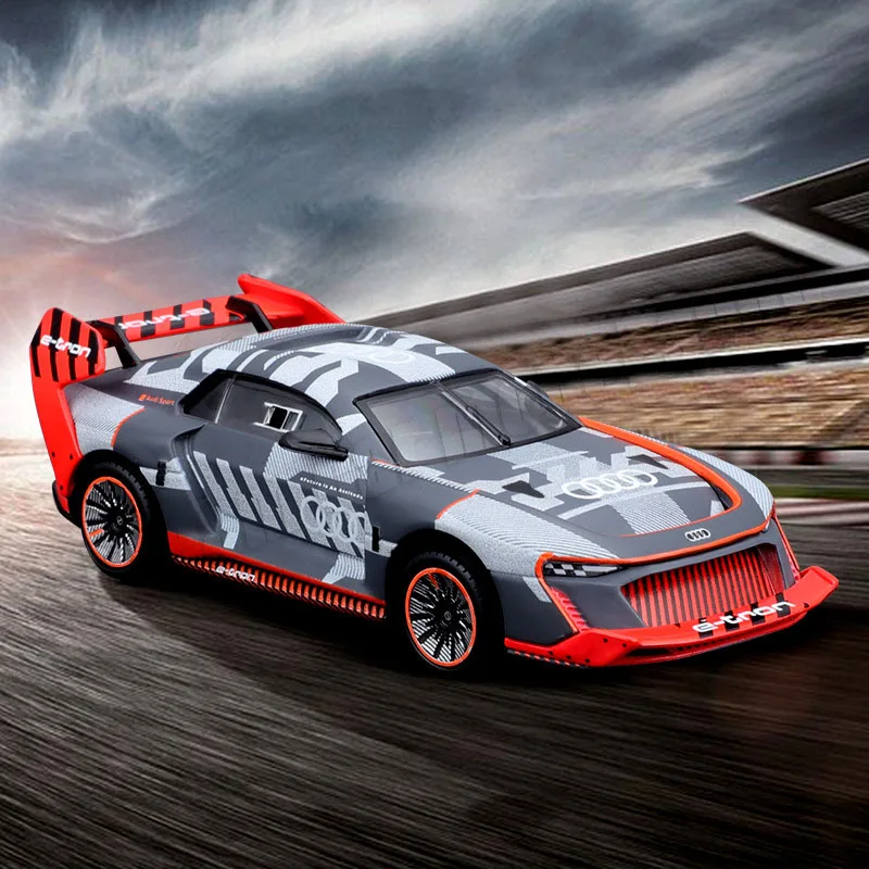 Bburago 1:43 Audi S1 E-tron Quattro из сплава литая под давлением модель автомобиля