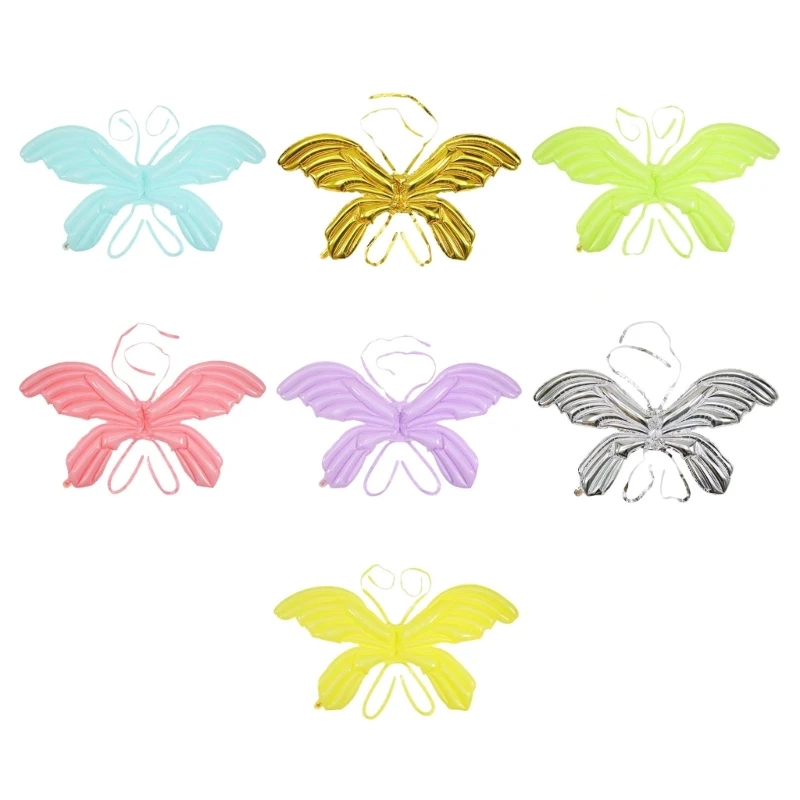 

Balloon Fairy Butterflies Wings Angel Wings for Party Decors Fancy-Dress Costume Photography Props for Halloween-Cosplay