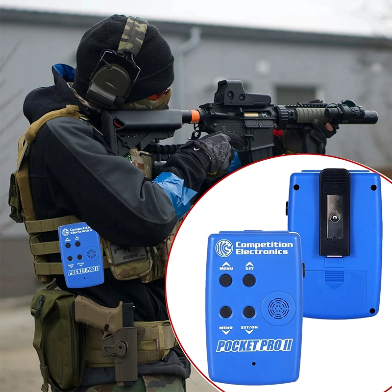 

Синий электронный таймер для стрельбы военный тактический таймер для тренировки стрельбы аксессуары для охоты и спорта измерение скорости