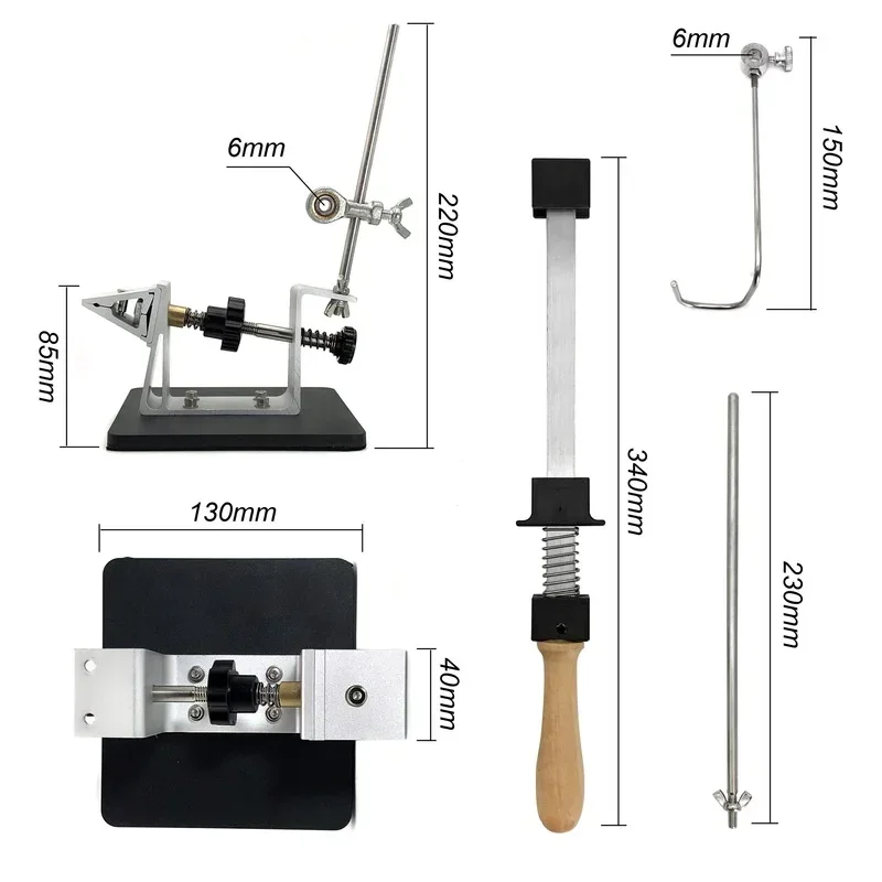 Точилка для ножей ruixin pro точильные камни кухонные инструменты точильный камень