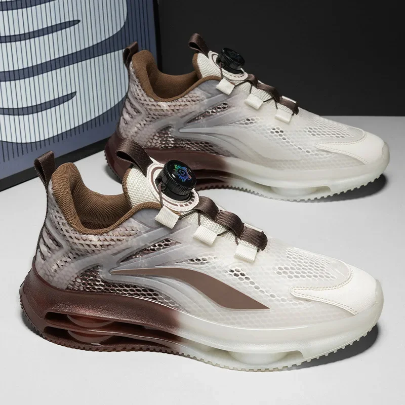 Модные повседневные универсальные мужские кроссовки на мягкой подошве с дышащей